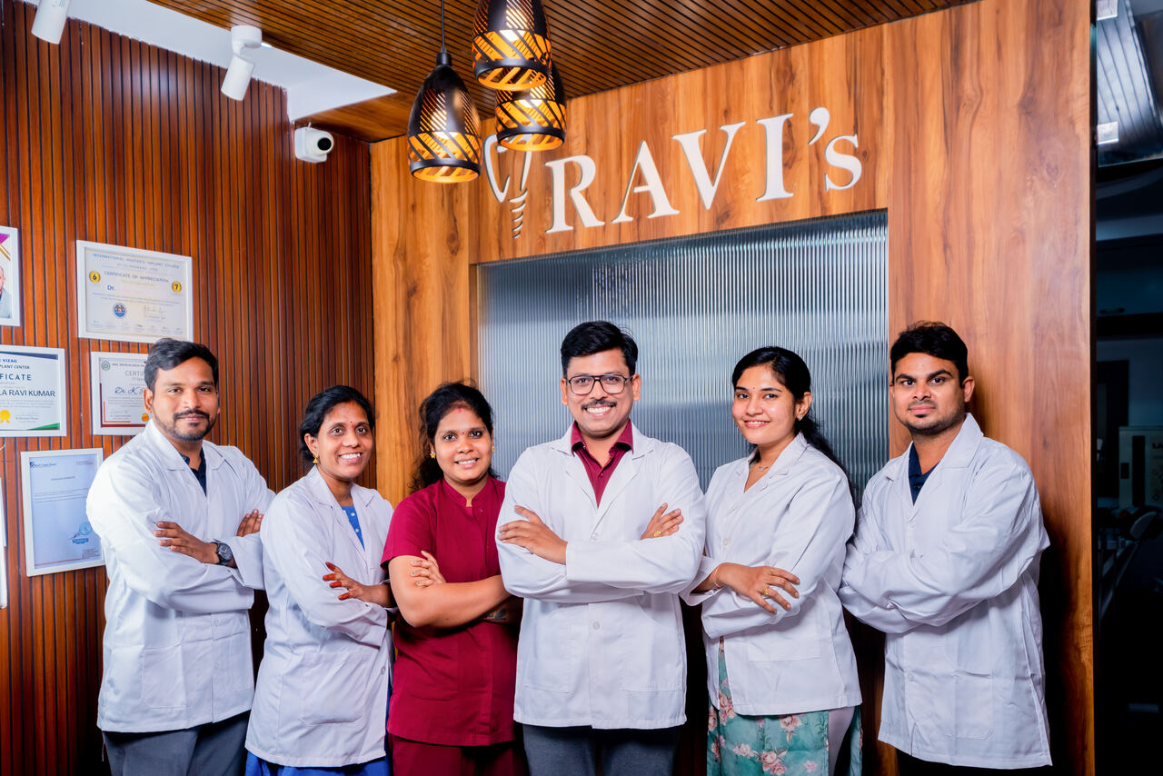 MDS specialist dental team at Ravi's Dental Care, Visakhapatnam