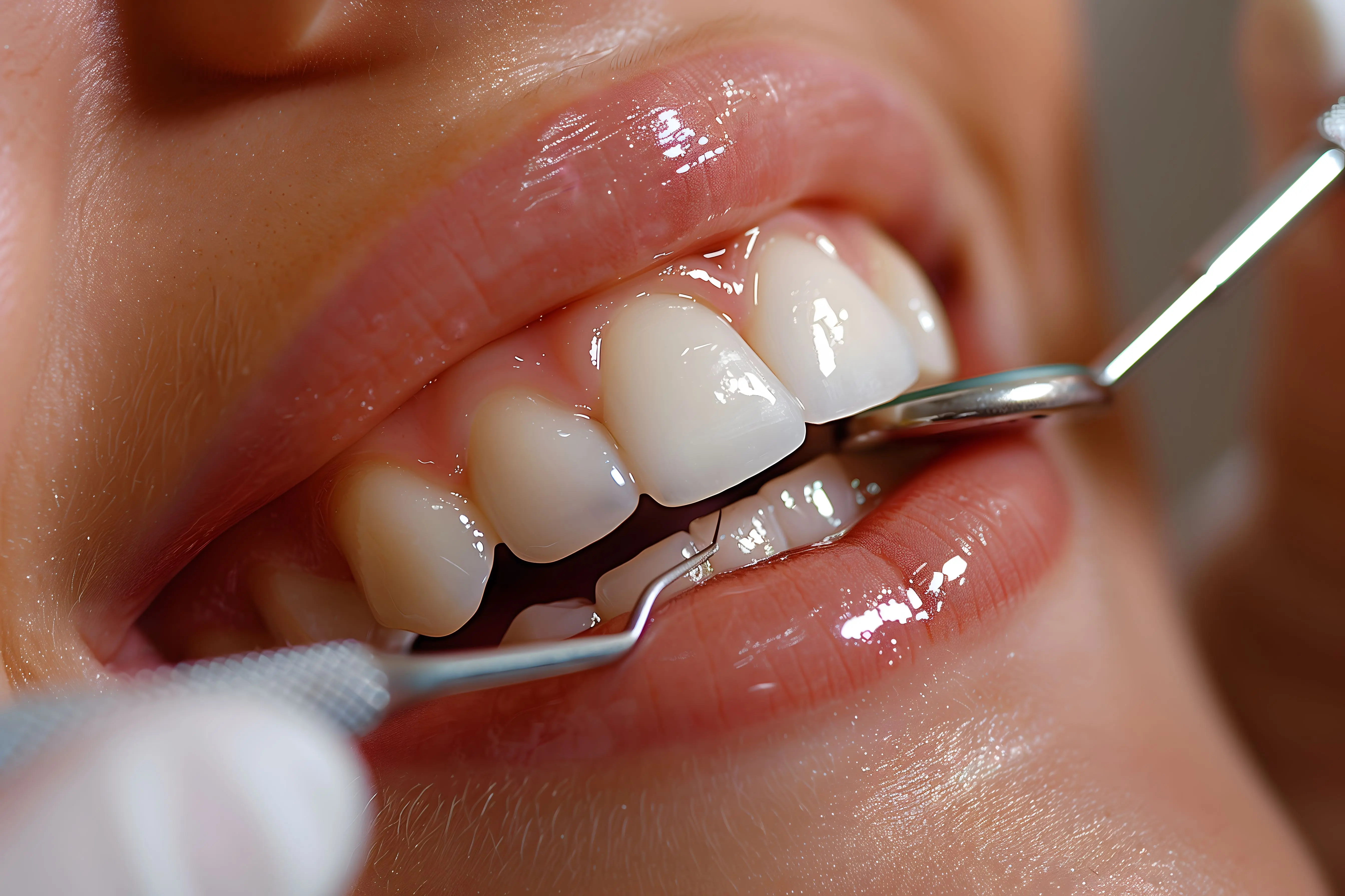Composite filling procedure at Ravi's Dental Care Vizag