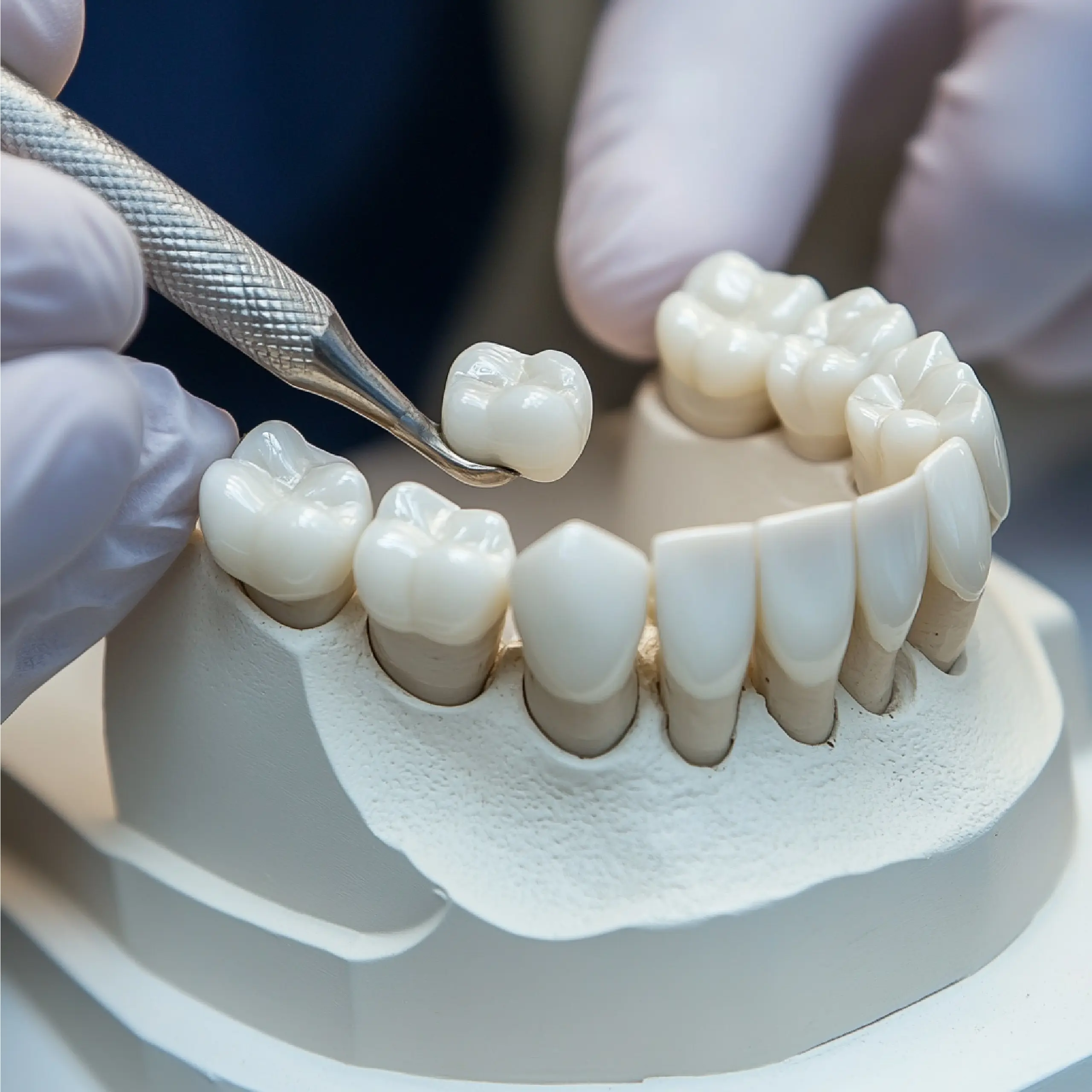 Dental crowns and bridges in Vizag — Ravi's Dental Care MVP Colony