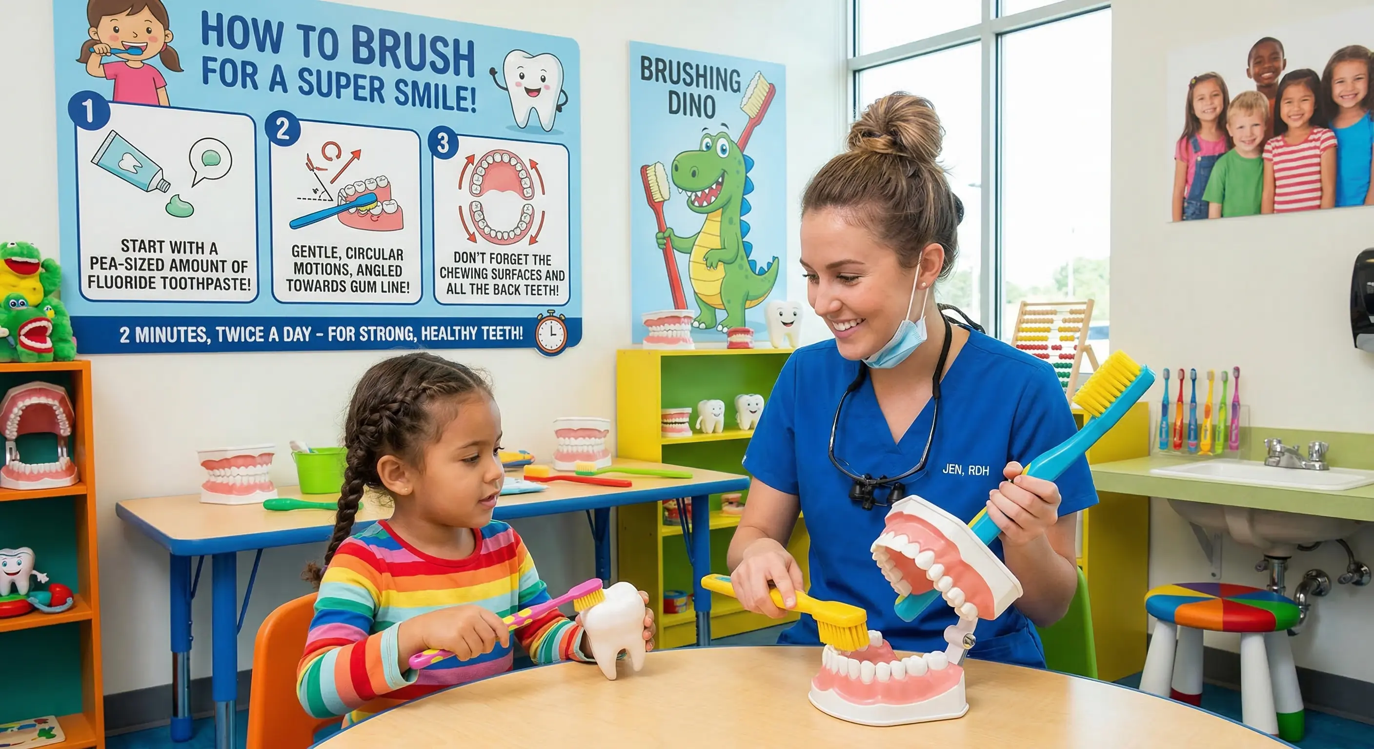 Children's oral care and pediatric dentistry at Ravi's Dental Care Vizag